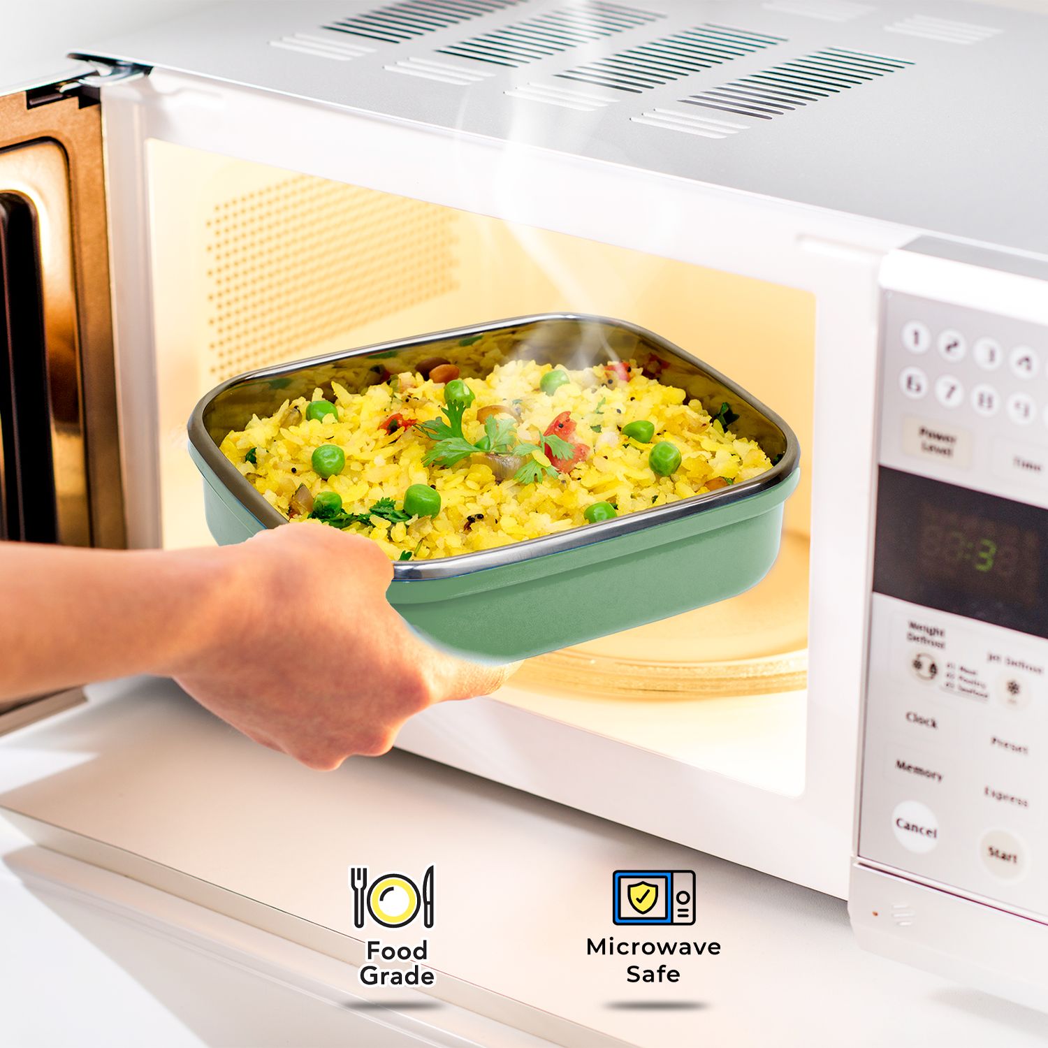 HeatUp Series - Microwave Safe in Steel